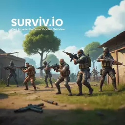 Surviv.io Browser Battle Royale Shooter