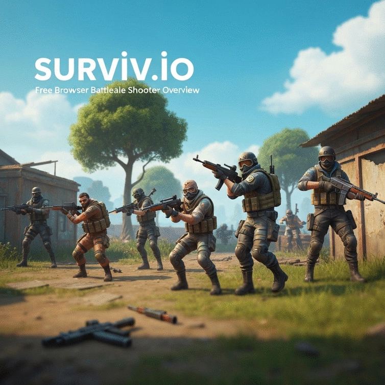 Surviv.io Browser Battle Royale Shooter